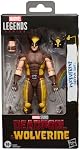 Marvel Legends Series Wolverine (Brown Suit), Marvel Studios' Deadpool & Wolverine Movie Collectible 6-Inch Action Figure Gift