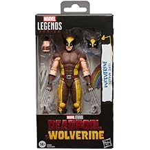 بدلة ولفيرين براون من سلسلة Marvel Legends، هدية مجسمة مقاس 6 بوصات من Marvel Studios Deadpool & Wolverine Movie Collectible