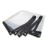 5. Adecuado para cuatro estaciones: viento, nieve o viento, ¡la lona puede manejar todo! Tiene resistencia a los rayos UV, impermeable y resistente a la intemperie.