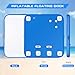 ROMELANDS Inflatable Floating Dock, Swim Platform Floating Island Raft, Large Air Mat Inflatable Water Pad with None-Slip Surface for Lake Pool Beach Ocean
