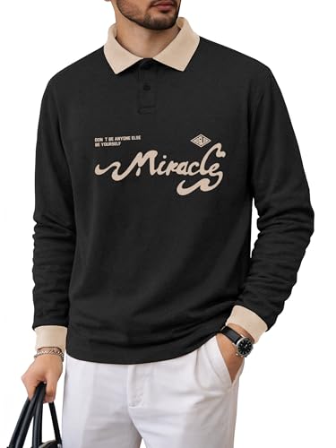 Image of Noble Monk Men's wear Full Sleeve Regular fit Polo t-Shirt