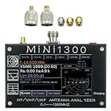 antenna analyzer kit reviews Design robusto in metallo: realizzato in robusto materiale metallico per resistere all'uso regolare mantenendo l'integrità delle prestazioni.