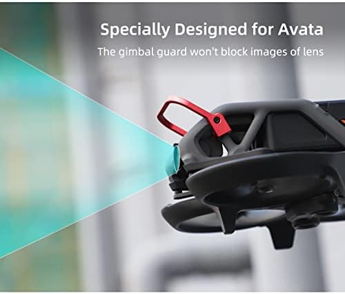 ZJRXM Avata Drone Gimbal Protection Bumper Protection Strip Mount Gimbal Camera Bumper Protection for DJI Avata FPV Drone Accessories