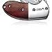 KUBEY KU66 Small Knife, Folding Knife and Pocket EDC, Drop Point Blade with Thumb Open, Rosewood Handle with Lanyard, for Outdoor Hunting Camping and Hiking (KU66-1)