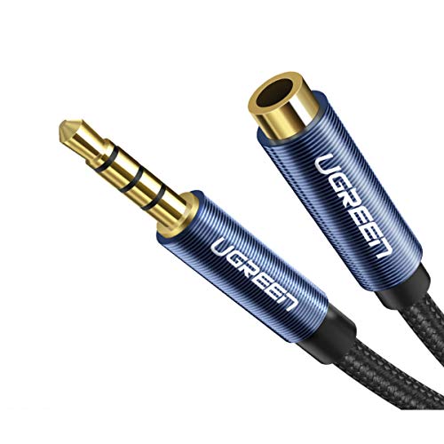 UGreen Extensão P2 P3 4Vias Celular Note Fone Microfone 1,5m