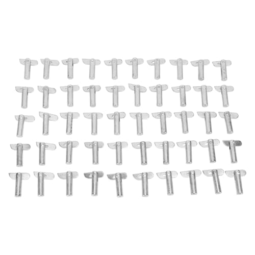50Pcs Mobile Scaffolding Joint Connecter,Scaffolding Locking Pin Detachable Scaffolding and Guardrail System Locking Pin 180 Degree Rotation Shelf Bracket Welding Fixing Peg Pins ﻿