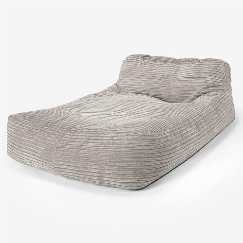 Lounge Pug Puff Chaise Longue Doble de Pana