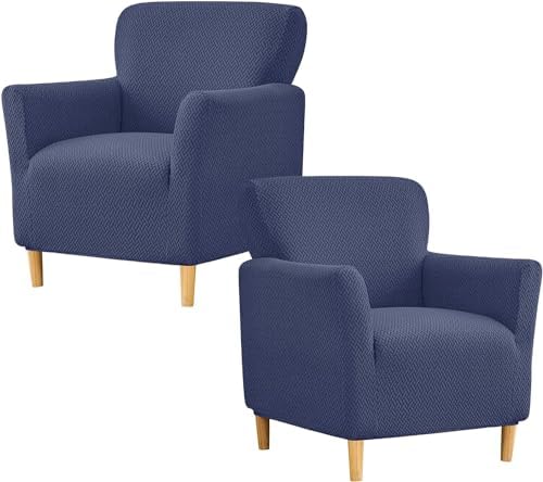 MCNDSI Banquet Armchair Slipcovers Armchair Slipcovers Chair Cover Velvet Armchair Sofa Slipcovers Removable Couch Covers For Living Room Home Decoration (Color : #1, Size : 1pc)
