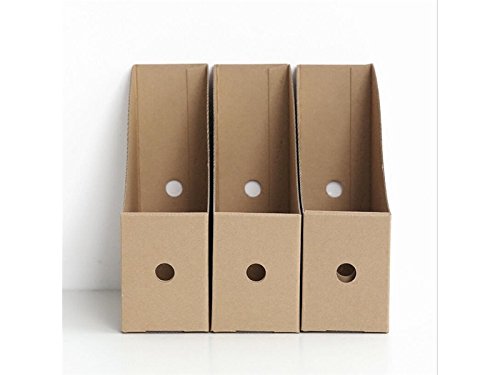 XDXDWEWERT multifunzione 3pcs Kraft Paper Desktop