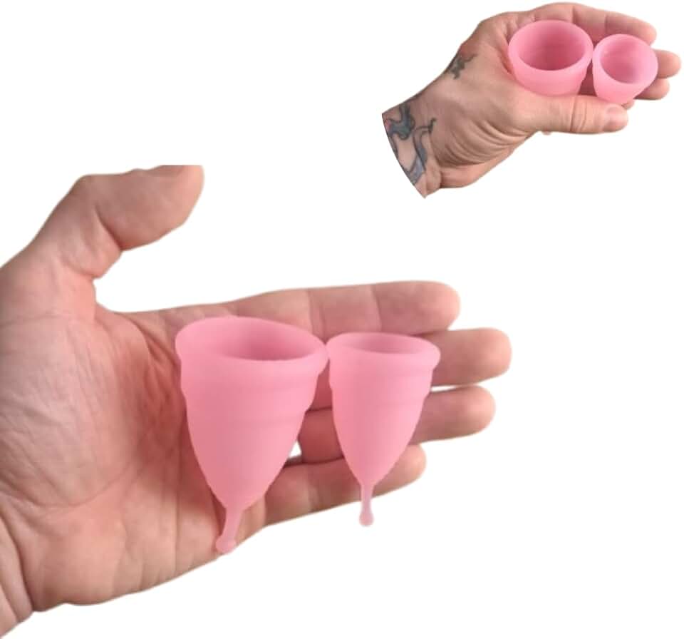 Kit com 2 Coletor Menstrual