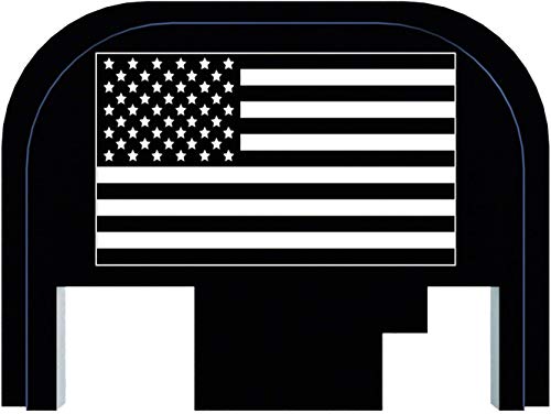 Squirrel Daddy Back Plate for Glock 19,17, 21, 22,23 and More Gen 3 USA Flag
