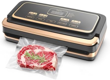 Vacuum Sealer, Double Heat Seal for Dry/Moist Food, Easy-Lock Handle image 4