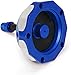 JFG RACING Motorcycle Gas Fuel Tank Cap CNC for TTR125 00-09 20-23 TTR230 05-23 Raptor 700 06-23 TTR90 Raptor 50 Raptor 80 Dirt Bike ATV Blue