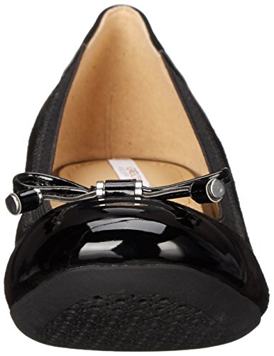 Geox D Carey A, Scarpe con Tacco Donna, Schwarz