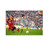 Michel Platini ミシェル・プラティニ スポーツポスター 絵画 ポスター 印刷 ウォールアート リビング ダイニングルーム ベッドルーム 壁飾り 壁の絵08x12inch(20x30cm)