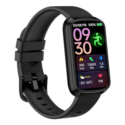 Fitness Tracker, 1.47" Smart Watch with 24/7 Heart Rate Blood Oxygen Monitor,Sleep Tracker,Pedometer,IP68 Waterproof Activity