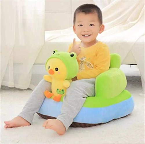 Image of AVSHUB Baby Cushion Sofa Seat Or Rocking Chair for 0 Month to 2 Years Kids Soft Supporting Training Seat Playing Sofa Chair(Green Twiety Shape)