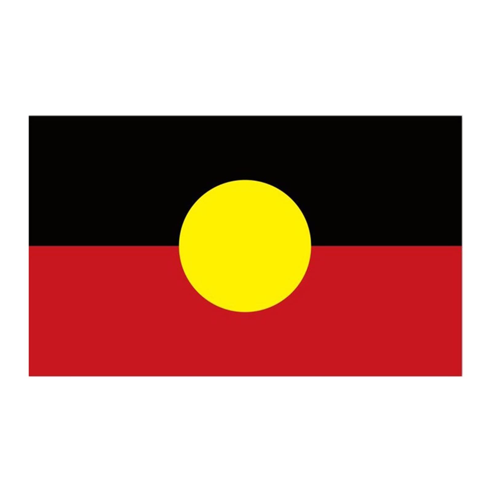 Willwa 90X150cm Australian Aboriginal Flag (Size : 90 X 150Cm)
