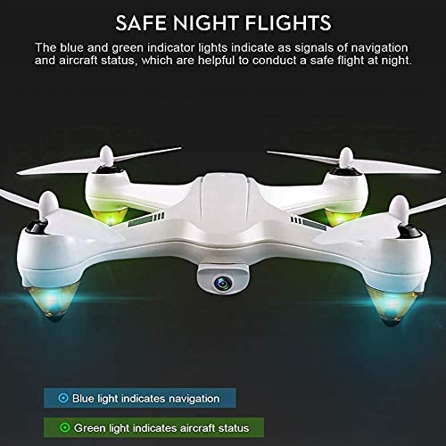 YYAI-HHJU GPS-Drohne, Drohne WiFi GPS Brushless Echtzeit-FPV-Rc-Hubschrauber Mit 1080P-Kameras Höhenwartung Headless… – Bild 5