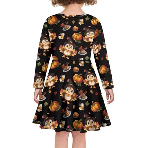 Girls Holiday Dresses for Christmas Halloween Fall heme Party Princess Dresses Long Sleeve Winter Costumes4