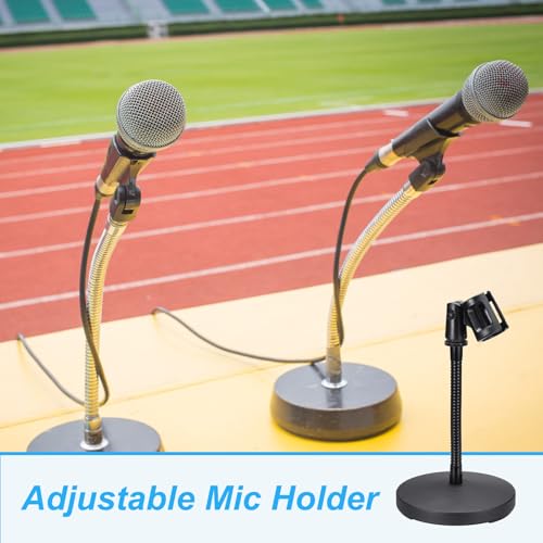 Support de table coulissant pour microphone idéal visioconférence et podcast QUARKZMAN - 5