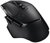 Logitech G G502 X LIGHTSPEED ماوس الألعاب اللاسلكية، LIGHTFORCE الهجين البصرية الميكانيكية مفاتيح، HERO 25 K استشعار الألعاب، متوافق مع MacOS، ويندوز والكمبيوتر، أسود