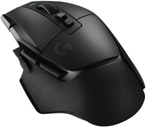 Logitech G G502 X LIGHTSPEED Kablosuz Oyun Mouse'u, LIGHTFORCE Hibrit Optik-Mekanik Anahtarlar, HERO 25K Oyun Sensörü, MacOS, Windows ve PC ile Uyumlu, Siyah