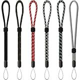[DFsucces] ハンドストラップ 6本セット 人気商品 携帯ストラップ 落下防止 紛失防止 長さ調整可能 USBメモリ/鍵/携帯電話/マスコット/キーなどにも適応 (タイプ2*6色)
