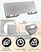 Universal 1/4 Inch Skid Steer Quick Attach Plate, Heavy Duty Mount Adapter for Loaders and Tractors, Compatible with Kubota, Bobcat Skid Steers and Tractors