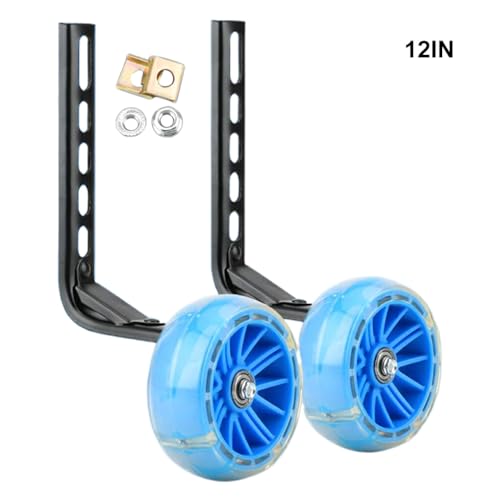 WIUSOODE Rodas de treinamento para bicicleta adulta de 2 tamanhos, adequadas para tamanhos de rodas