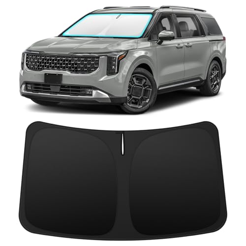 Image of INSAUTO Custom Fit Windshield Sun Shade for Kia Carnival 2022-2026