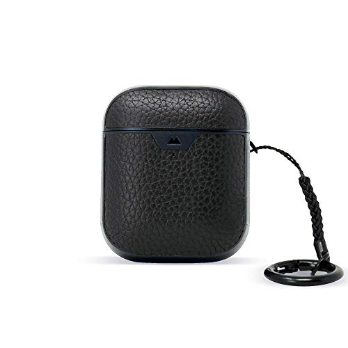 Étui Airpod avec porte-clés Mous noir : la housse idéale pour vos déplacements de tous les jours