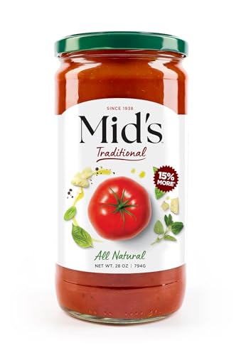 Mid's Traditional Pasta Sacue All Natural 28oz (12 Pack)