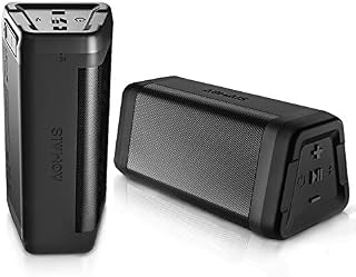 AOMAIS Real Sound Bluetooth Speakers [2-Pack] True Wireless Stereo 20W Speakers Dual Pairing