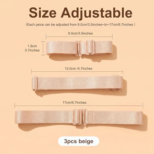 Image of Bra strap holders for slipping, Racerback Converters, stay put strap holder, bra strap clips for the back