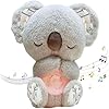 Genérico Koala para Aliviar La Ansiedad,Nutria Bebe Dormir Que Respira,Peluche Ansiedad Dormir,Bebé Durmiendo Koala Juguete con Música Luces Y Movimientos De Respiración Ayuda para Dormir 1