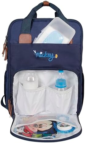 Baby Go – Disney Mickey Baby – Mochila Maternidade Premium com Tr...