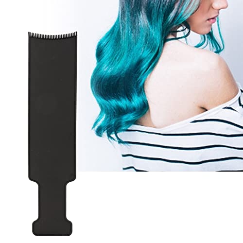 Paleta de mechas profesional para colorear el cabello, tabla para colorear el cabello, paleta para colorear el cabello, cepillo para teñir el cabello, peine para teñir el cabello y uso en salón (negro
