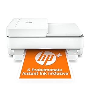HP ENVY 6420e Multifunktionsdrucker, 3 Monate gratis drucken mit HP Instant Ink inklusive, HP+, Drucker, Kopierer, Scanner, Mobiler Faxversand, WLAN, Automatischer Dokumenteneinzug