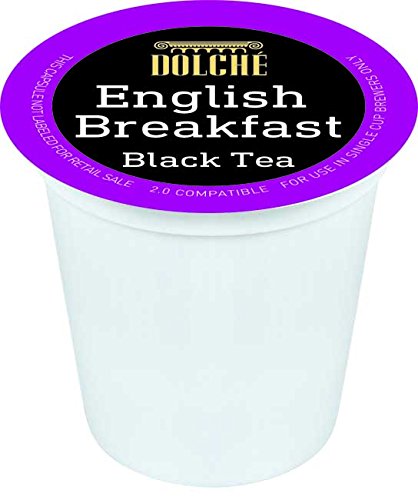 Miniatura 2 de Dolche Premium Tea - Tazas individuales compatibles con 2.0 (English Breakfast Black Tea, 60)