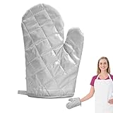 Mitt Küchenhandschuh, Anti-Verbrühung, Handschutz, Glitter-Handschuh, Küchenzubehör für Grill und Backofen, ofenfest
