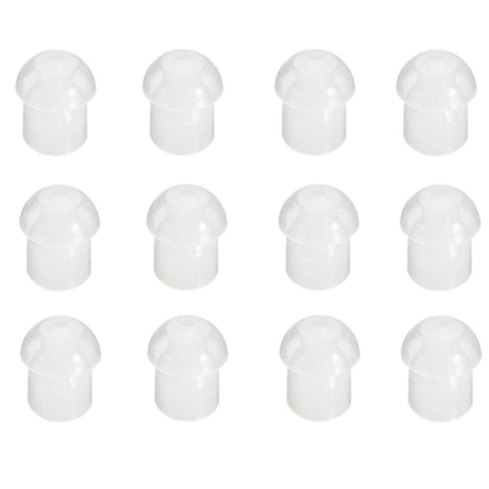 Radio Earbud for Acoustic Tube Earpiece Two Way Radio Headsets Acoustic Coil Tube Audio Kits Surveillance Headphone Eartips【12 Pack】 by LeiMaxTe-image-13