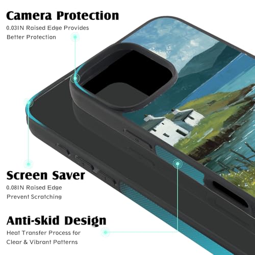 Coque artistique iPhone 16 Pro impression transfert thermique premium - 2