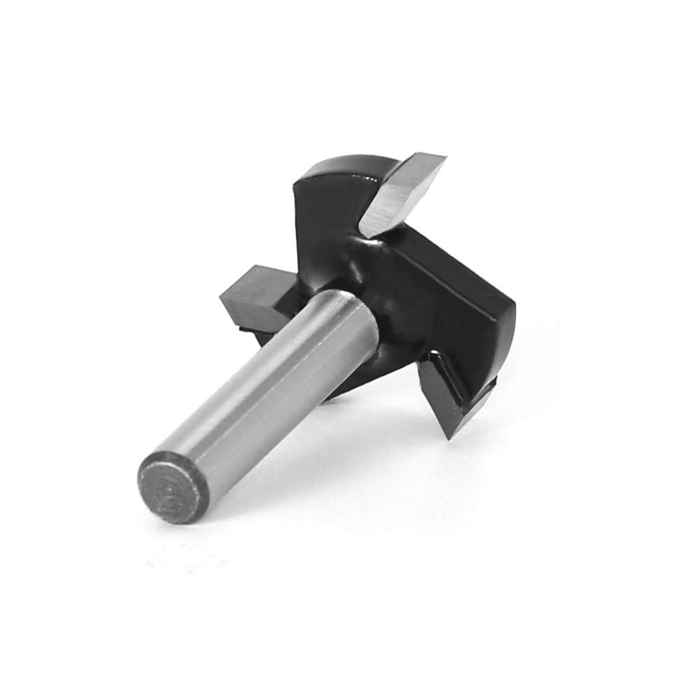 Baorder Punta per fresa CNC, in metallo duro, per la lavorazione del legno, 6 mm