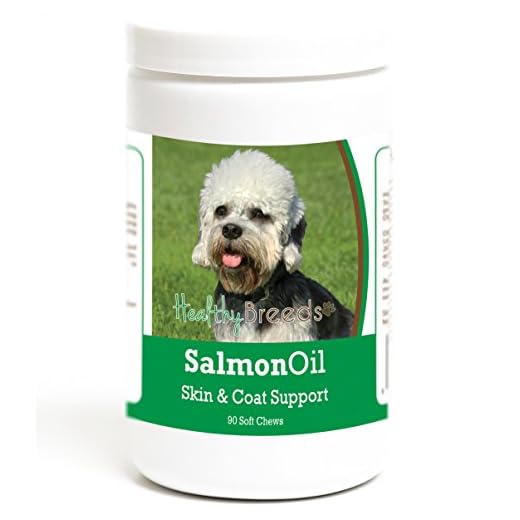 Healthy Breeds Dandie Dinmont Terrier Salmon Oil Soft Chews 90 Count