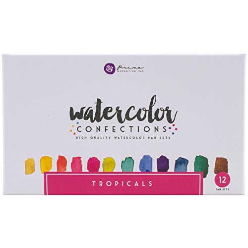 Prima Marketing Watercolor Confections: Tropicals