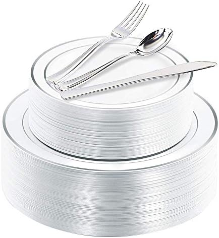 WELLIFE 200 Pieces Silver...