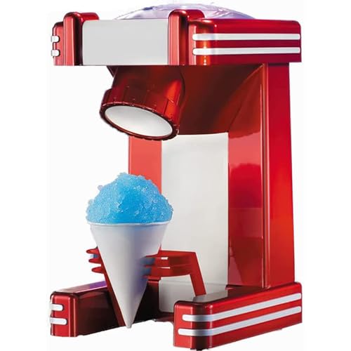 Tritaghiaccio Elettrico,Macchine per Ghiaccio Tritato,tritaghiaccio Automatico Domestico Commerciale,Adatto per La Casa Ristorante Stallo per Snack per Feste Cucina Bar Negozio di tè al Latte