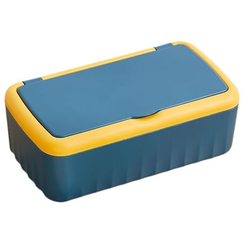 SHOWERORO ovelty Black Wet Wipes Dispenser - Extra Large Capacity Reusable Pull-Out Holder for Bathroom & Travel, Square Design with Refillable Container for Home & Kitchen