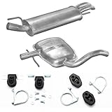  Golf 3 III 1.9 SDi TDi AUSPUFFANLAGEN AUSPUFF MITTELTOPF ENDTOPF MONTAGESATZ